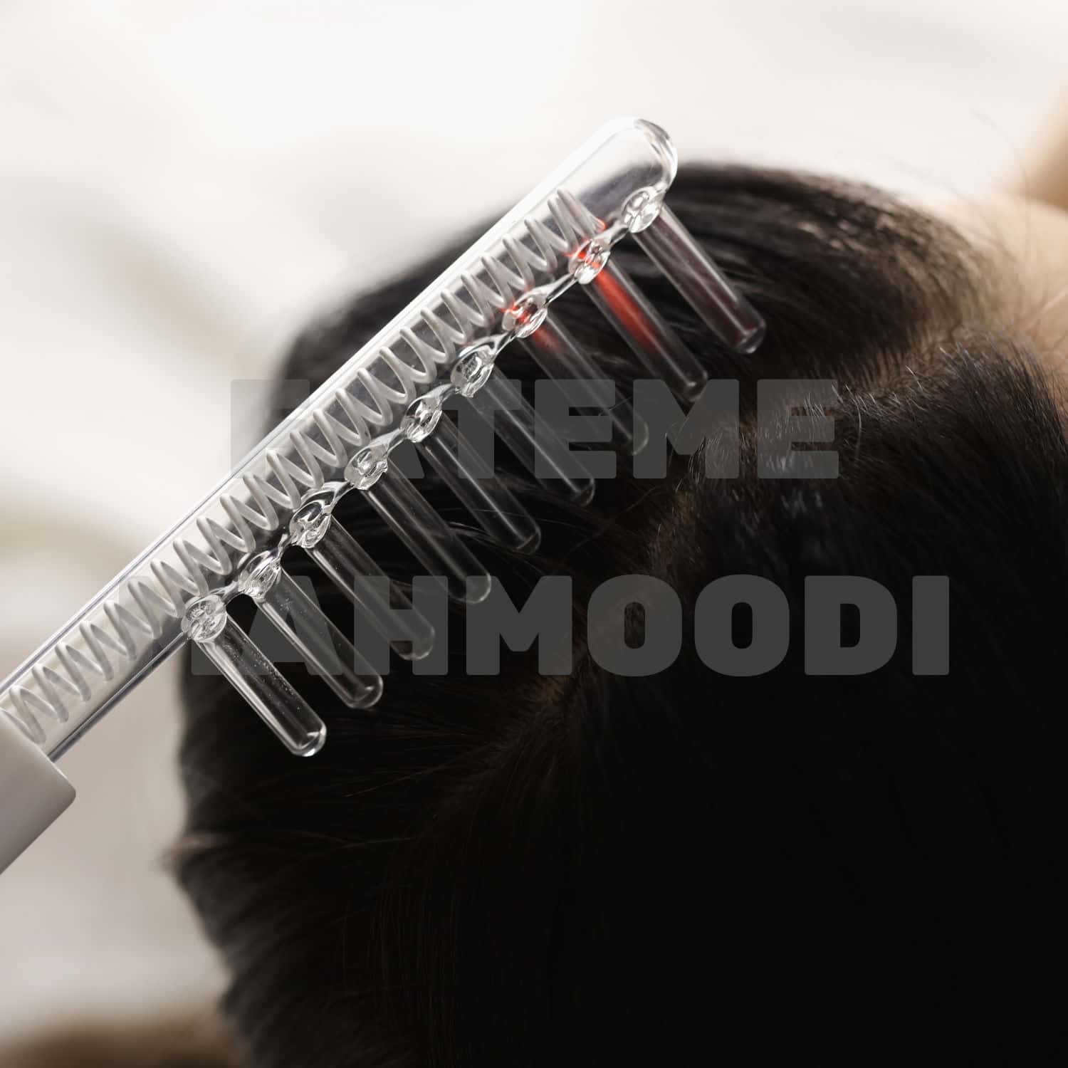 Photo of customers receiving beauty services